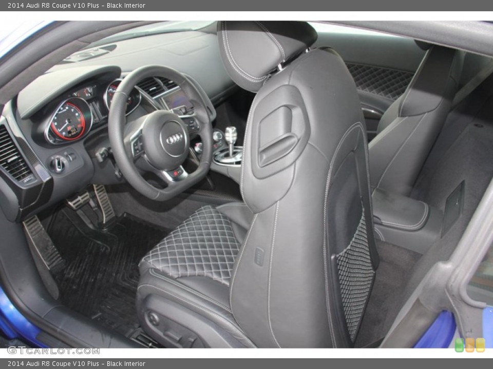 Black Interior Front Seat for the 2014 Audi R8 Coupe V10 Plus #98122463