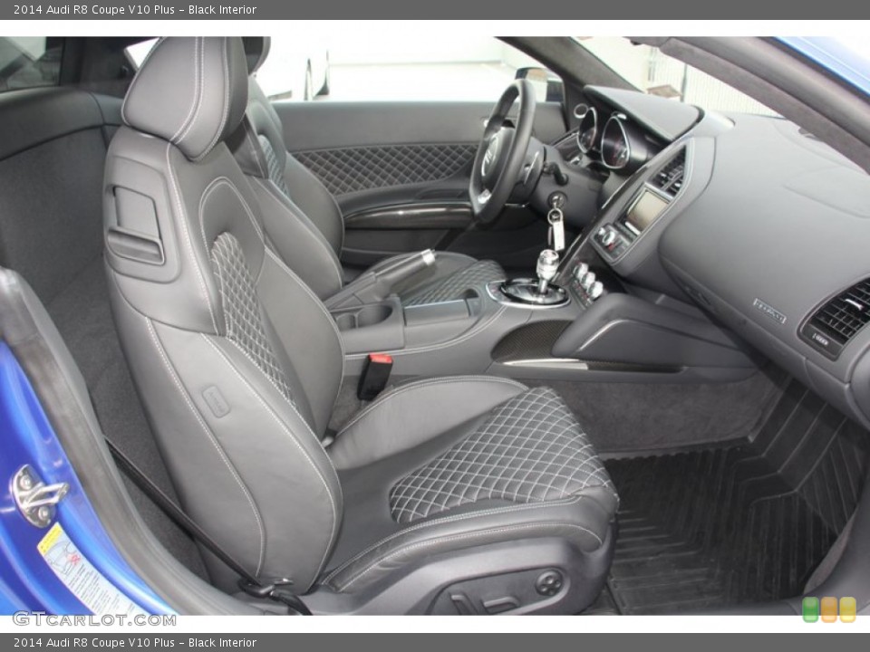 Black Interior Front Seat for the 2014 Audi R8 Coupe V10 Plus #98122766
