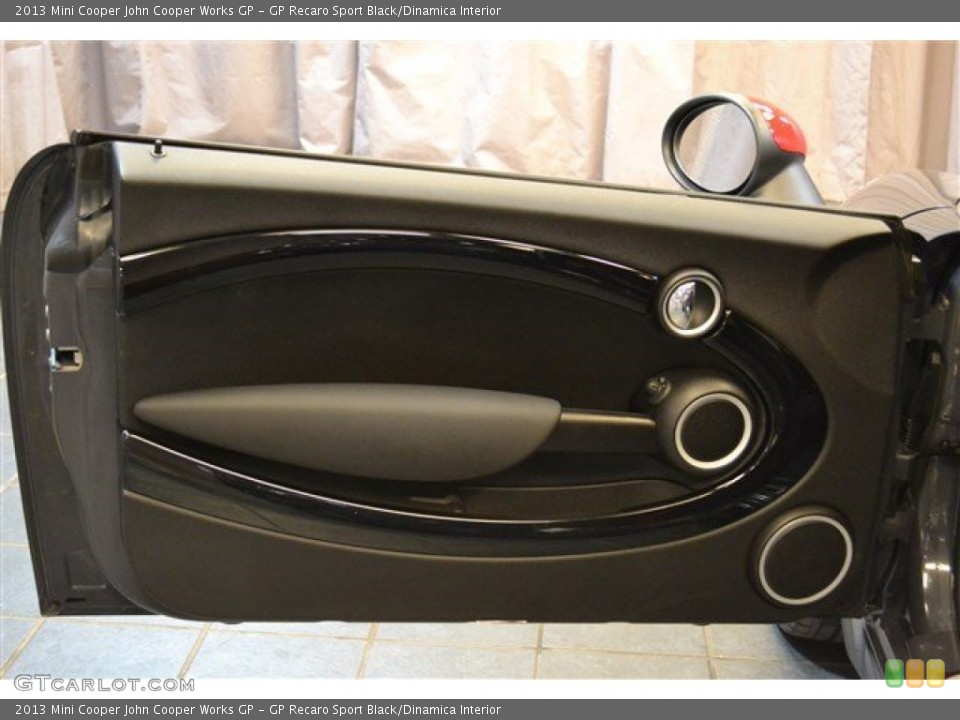 GP Recaro Sport Black/Dinamica Interior Door Panel for the 2013 Mini Cooper John Cooper Works GP #98129957