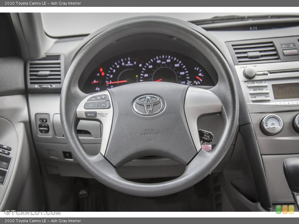 Ash Gray Interior Steering Wheel for the 2010 Toyota Camry LE #98131761