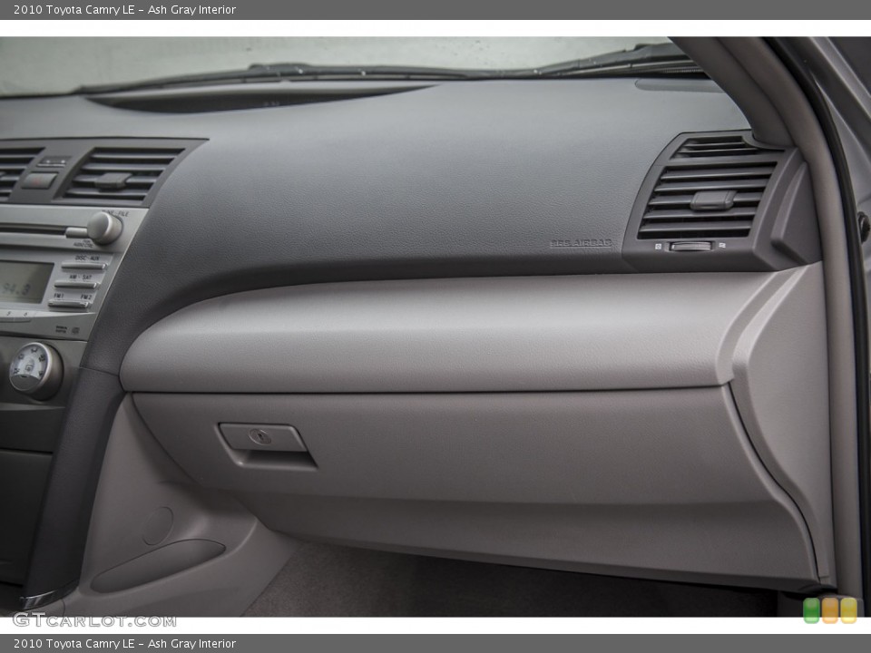 Ash Gray Interior Dashboard for the 2010 Toyota Camry LE #98131970