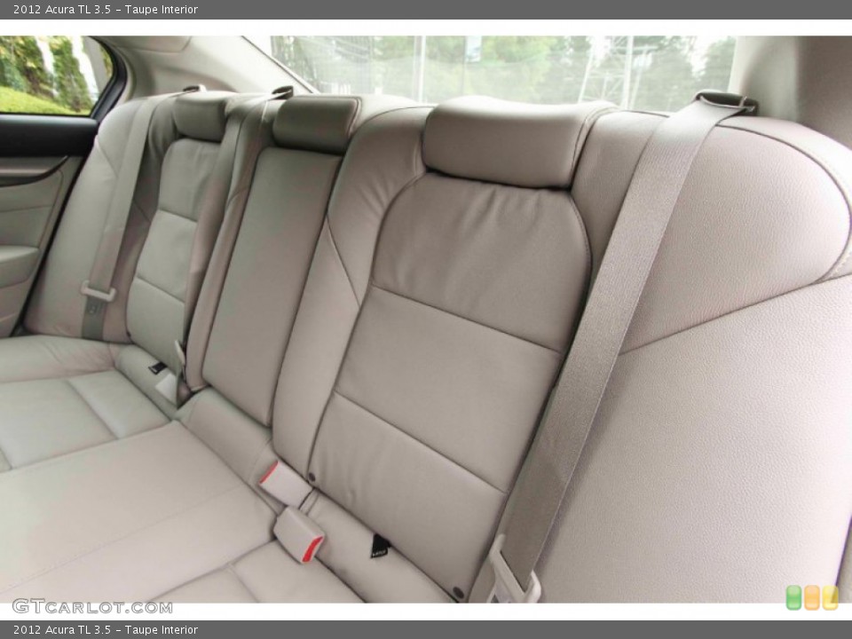 Taupe Interior Rear Seat for the 2012 Acura TL 3.5 #98136014