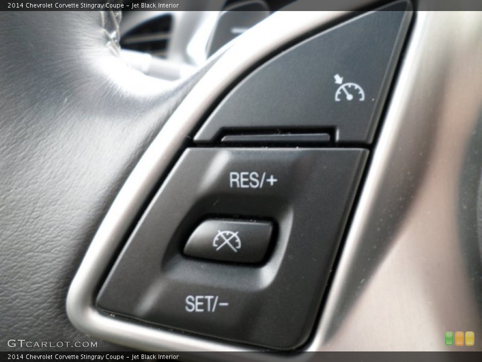 Jet Black Interior Controls for the 2014 Chevrolet Corvette Stingray Coupe #98145518