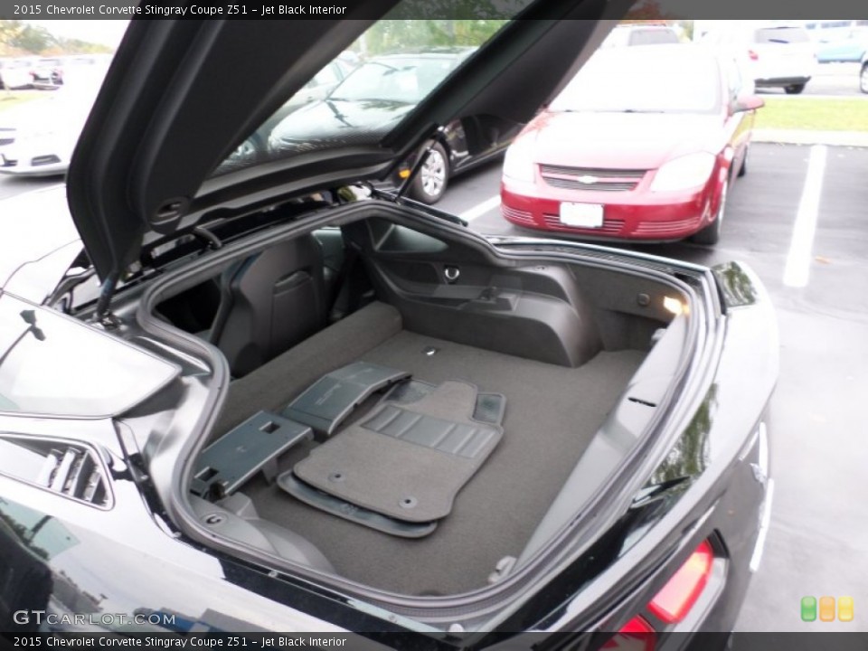 Jet Black Interior Trunk for the 2015 Chevrolet Corvette Stingray Coupe Z51 #98145941