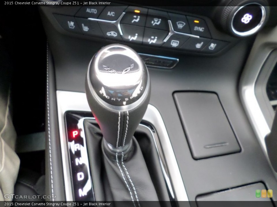 Jet Black Interior Transmission for the 2015 Chevrolet Corvette Stingray Coupe Z51 #98146244