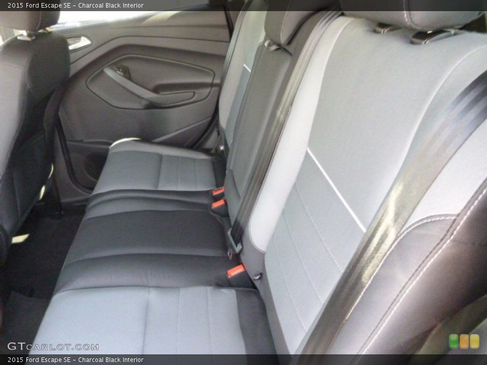 Charcoal Black Interior Rear Seat for the 2015 Ford Escape SE #98149799