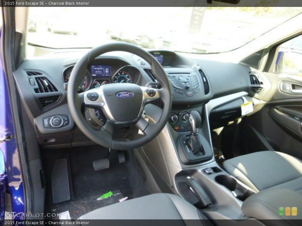 Charcoal Black Interior Prime Interior for the 2015 Ford Escape SE #98149802