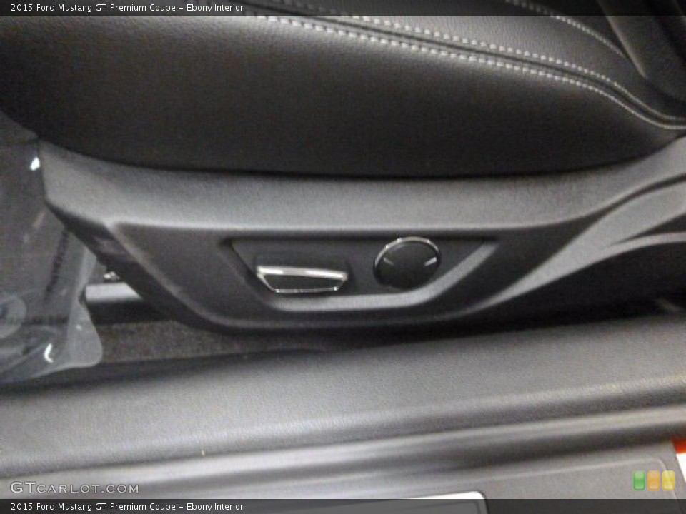 Ebony Interior Controls for the 2015 Ford Mustang GT Premium Coupe #98152509