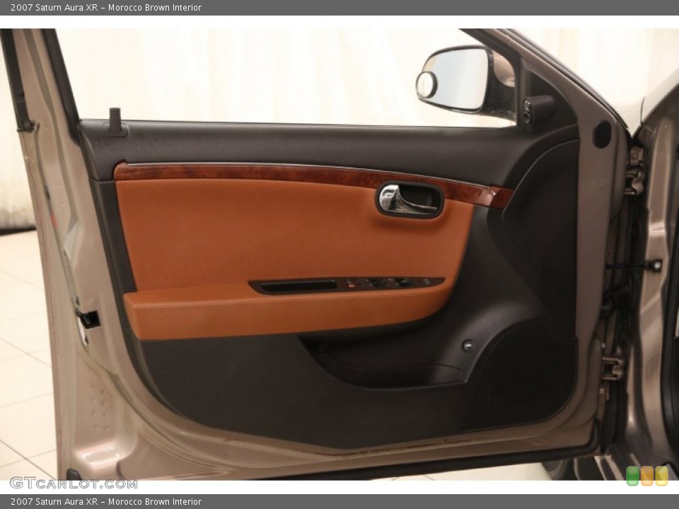 Morocco Brown Interior Door Panel for the 2007 Saturn Aura XR #98156910