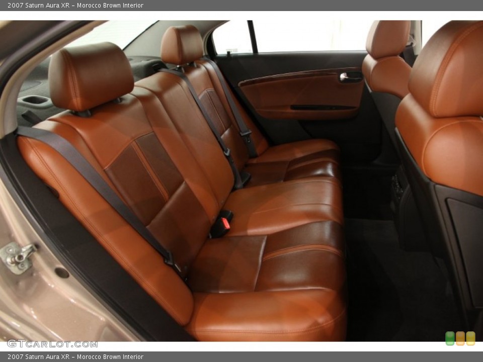 Morocco Brown Interior Rear Seat for the 2007 Saturn Aura XR #98157111