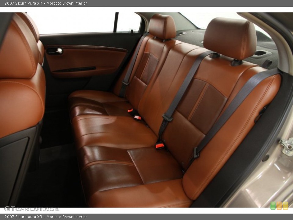 Morocco Brown Interior Rear Seat for the 2007 Saturn Aura XR #98157135