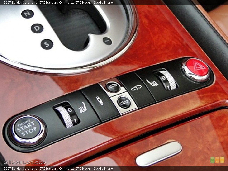 Saddle Interior Controls for the 2007 Bentley Continental GTC  #98160804