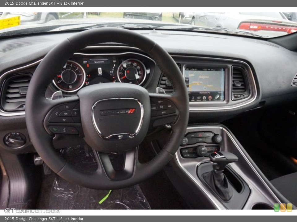 Black Interior Dashboard for the 2015 Dodge Challenger SXT #98162520