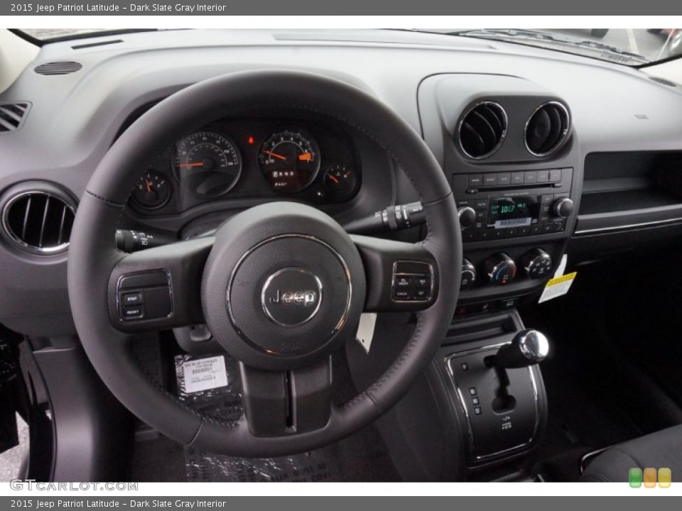 Dark Slate Gray Interior Dashboard for the 2015 Jeep Patriot Latitude #98163438