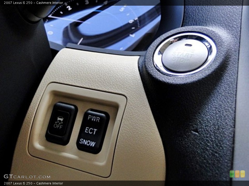 Cashmere Interior Controls for the 2007 Lexus IS 250 #98165441