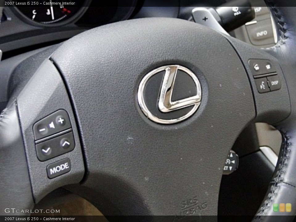 Cashmere Interior Steering Wheel for the 2007 Lexus IS 250 #98165480