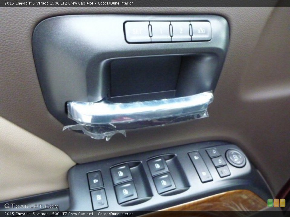 Cocoa/Dune Interior Controls for the 2015 Chevrolet Silverado 1500 LTZ Crew Cab 4x4 #98166441