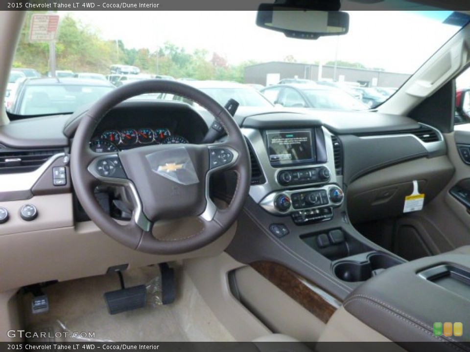 Cocoa Dune Interior Photo For The 2015 Chevrolet Tahoe Lt