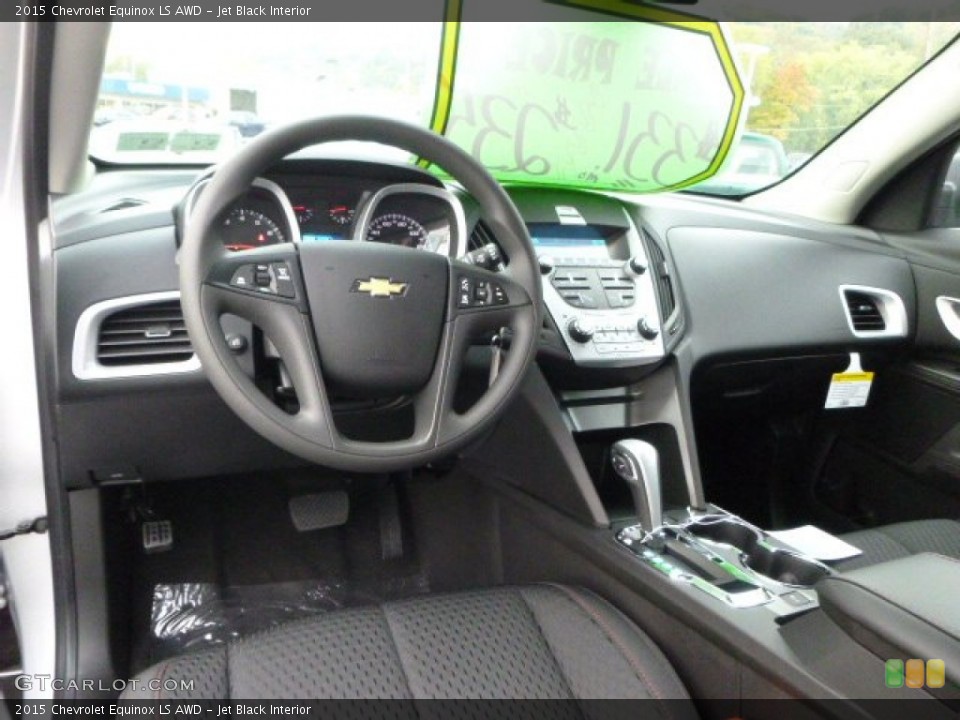 Jet Black Interior Photo for the 2015 Chevrolet Equinox LS AWD #98169339