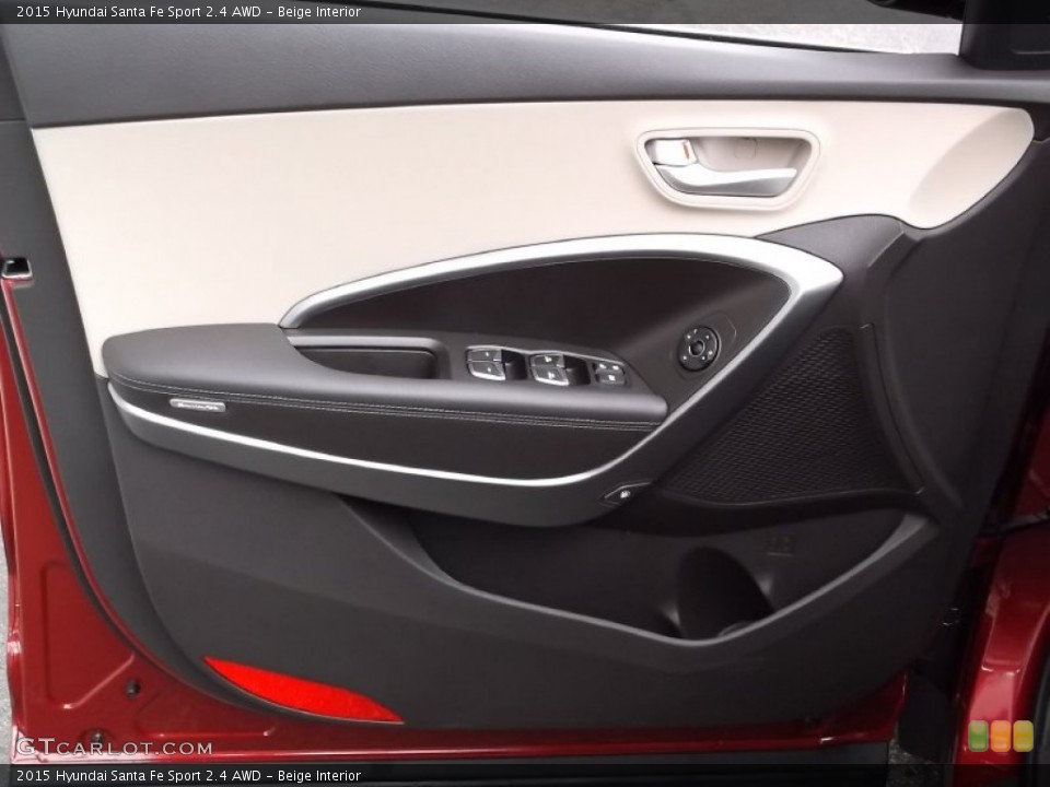 Beige Interior Door Panel for the 2015 Hyundai Santa Fe Sport 2.4 AWD #98176221