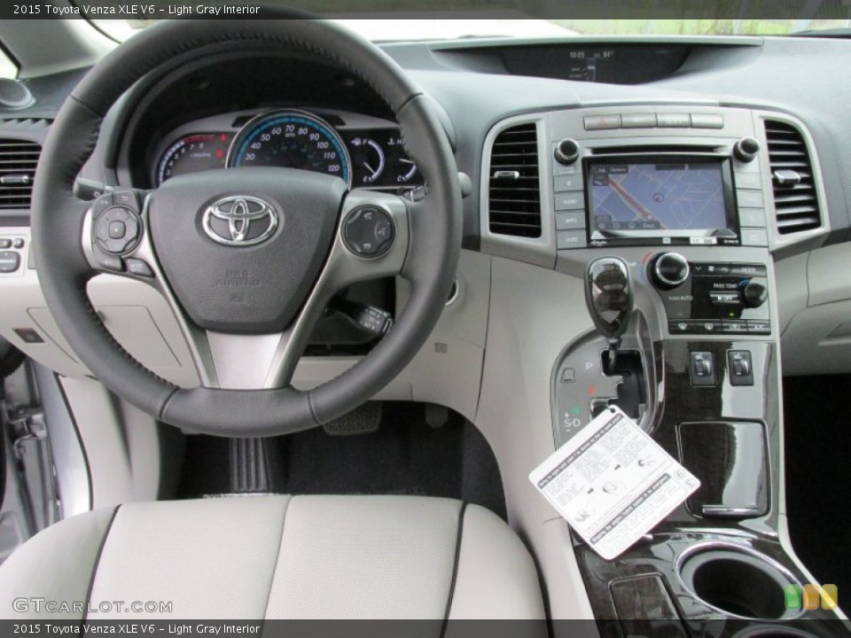 Light Gray Interior Dashboard for the 2015 Toyota Venza XLE V6 #98176890