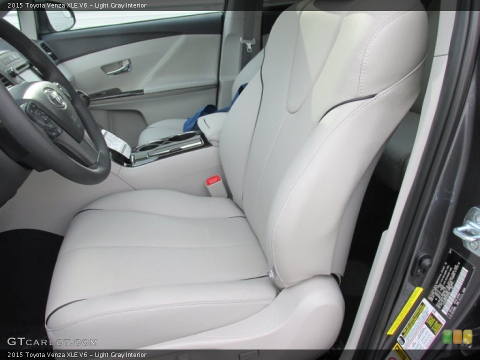 Light Gray Interior Front Seat for the 2015 Toyota Venza XLE V6 #98177418