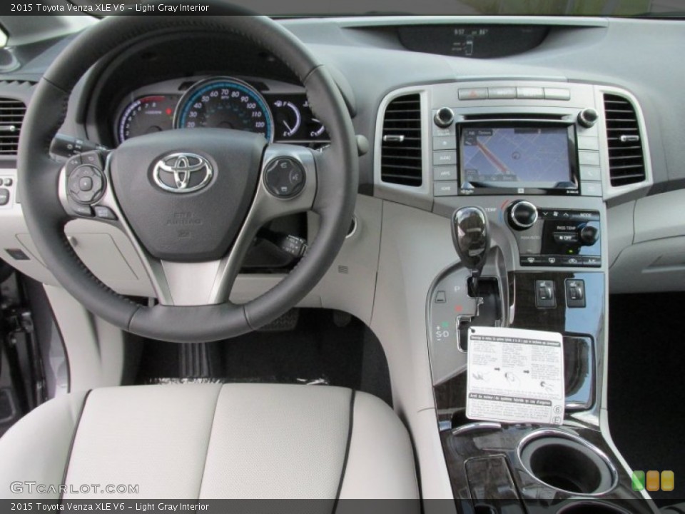 Light Gray Interior Dashboard for the 2015 Toyota Venza XLE V6 #98177463