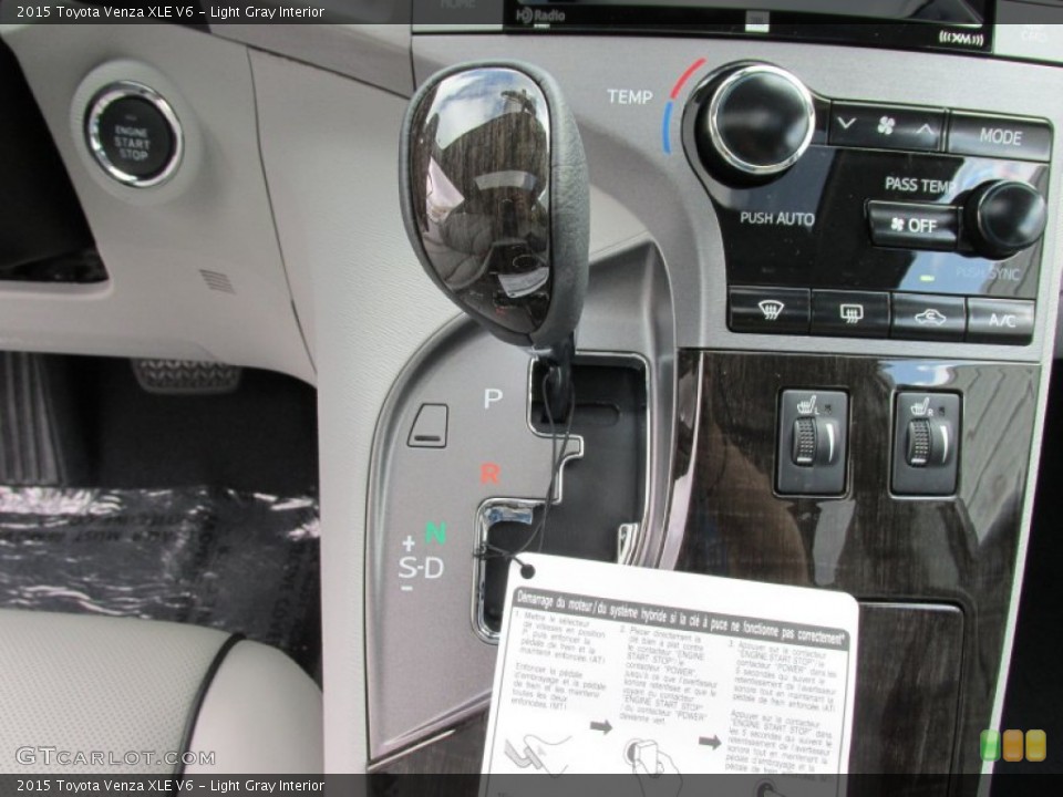 Light Gray Interior Transmission for the 2015 Toyota Venza XLE V6 #98177538