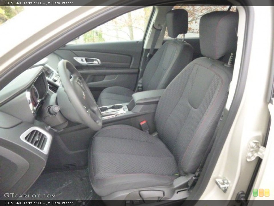 Jet Black 2015 GMC Terrain Interiors