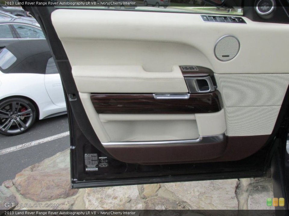 Ivory/Cherry Interior Door Panel for the 2013 Land Rover Range Rover Autobiography LR V8 #98184822