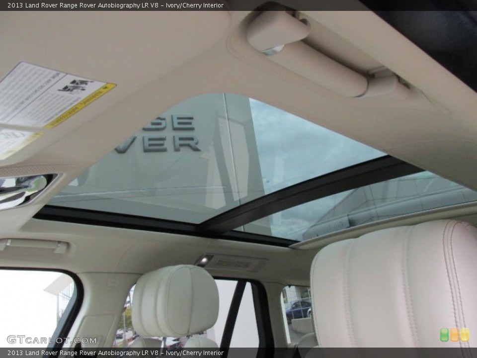 Ivory/Cherry Interior Sunroof for the 2013 Land Rover Range Rover Autobiography LR V8 #98184840