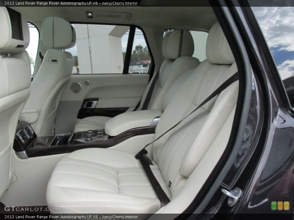 Ivory/Cherry Interior Rear Seat for the 2013 Land Rover Range Rover Autobiography LR V8 #98184876