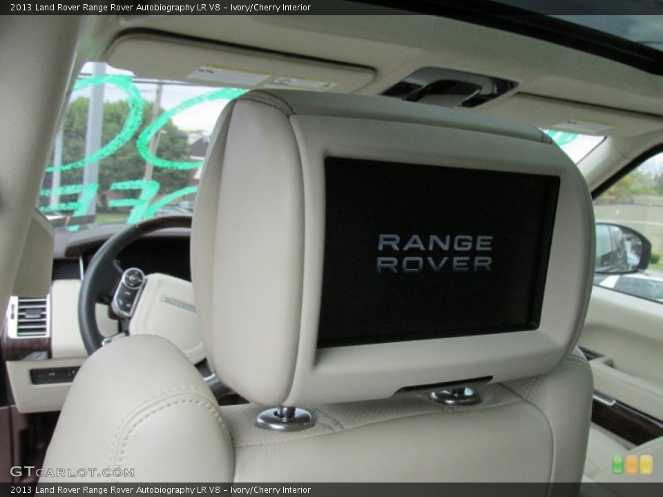 Ivory/Cherry Interior Entertainment System for the 2013 Land Rover Range Rover Autobiography LR V8 #98184903