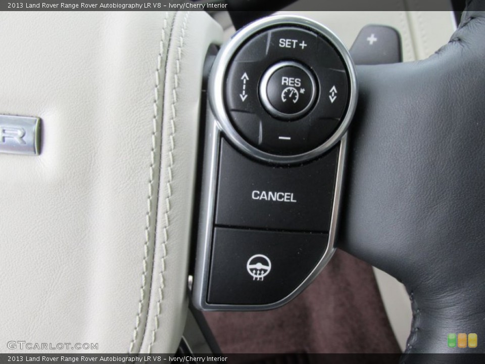 Ivory/Cherry Interior Controls for the 2013 Land Rover Range Rover Autobiography LR V8 #98184996