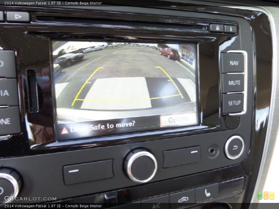 Cornsilk Beige Interior Controls for the 2014 Volkswagen Passat 1.8T SE #98189040
