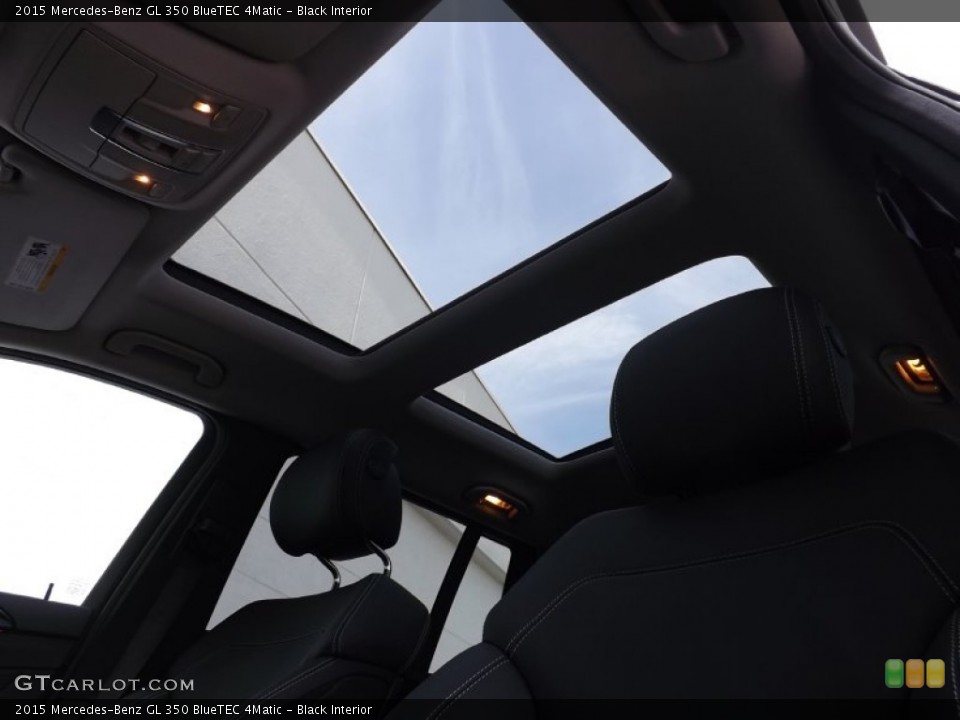 Black Interior Sunroof for the 2015 Mercedes-Benz GL 350 BlueTEC 4Matic #98192292