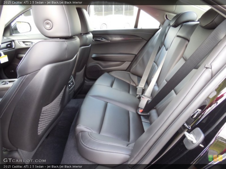 Jet Black/Jet Black Interior Rear Seat for the 2015 Cadillac ATS 2.5 Sedan #98196012