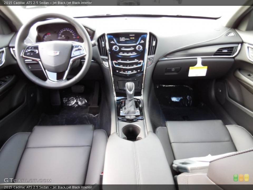Jet Black/Jet Black Interior Dashboard for the 2015 Cadillac ATS 2.5 Sedan #98196036