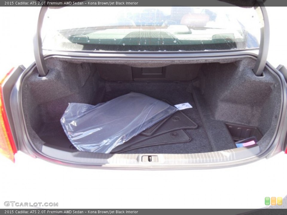 Kona Brown/Jet Black Interior Trunk for the 2015 Cadillac ATS 2.0T Premium AWD Sedan #98196321