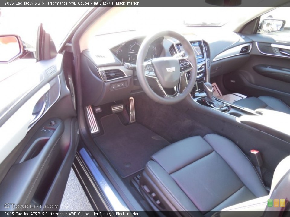Jet Black/Jet Black Interior Prime Interior for the 2015 Cadillac ATS 3.6 Performance AWD Coupe #98196651