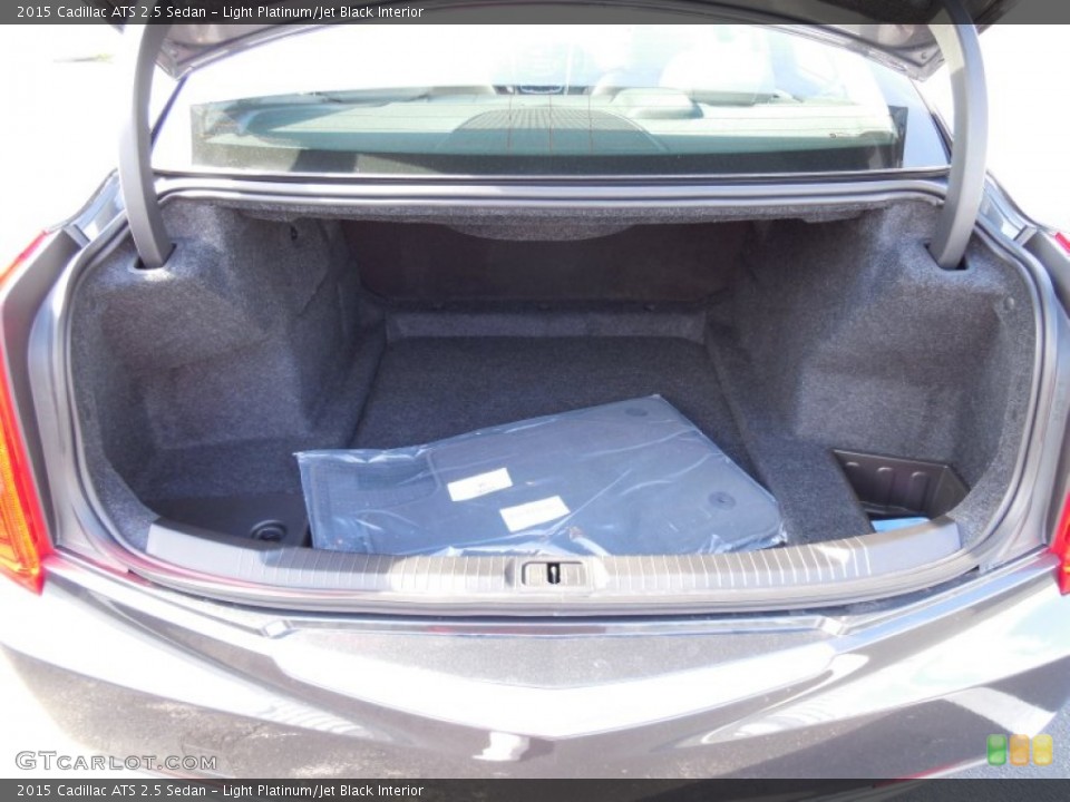 Light Platinum/Jet Black Interior Trunk for the 2015 Cadillac ATS 2.5 Sedan #98197080