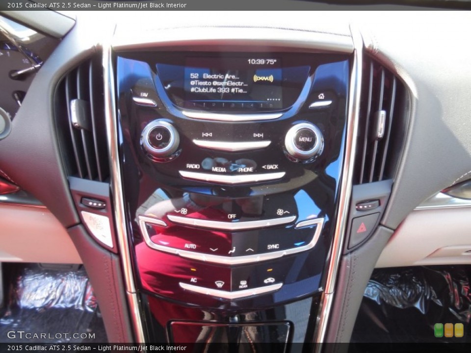 Light Platinum/Jet Black Interior Controls for the 2015 Cadillac ATS 2.5 Sedan #98197179