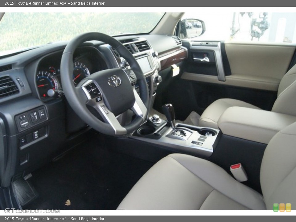 Sand Beige 2015 Toyota 4Runner Interiors