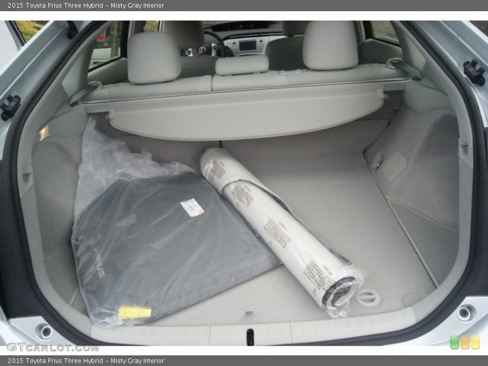 Misty Gray Interior Trunk for the 2015 Toyota Prius Three Hybrid #98203752