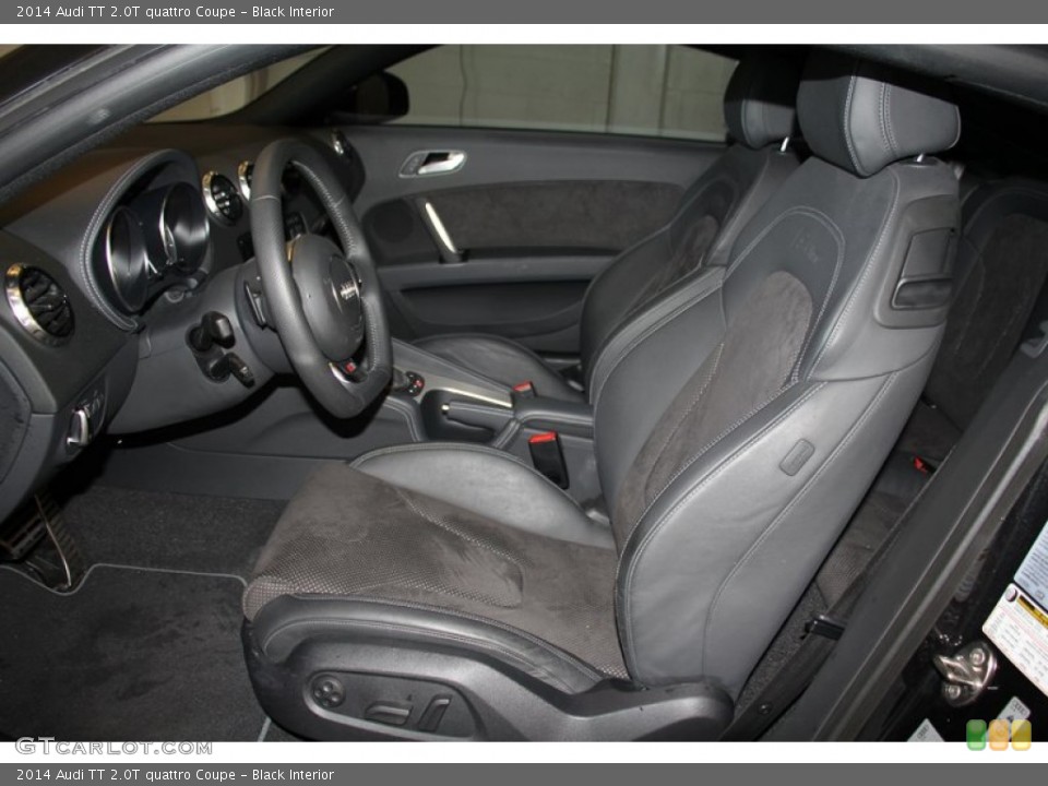 Black Interior Front Seat for the 2014 Audi TT 2.0T quattro Coupe #98207601