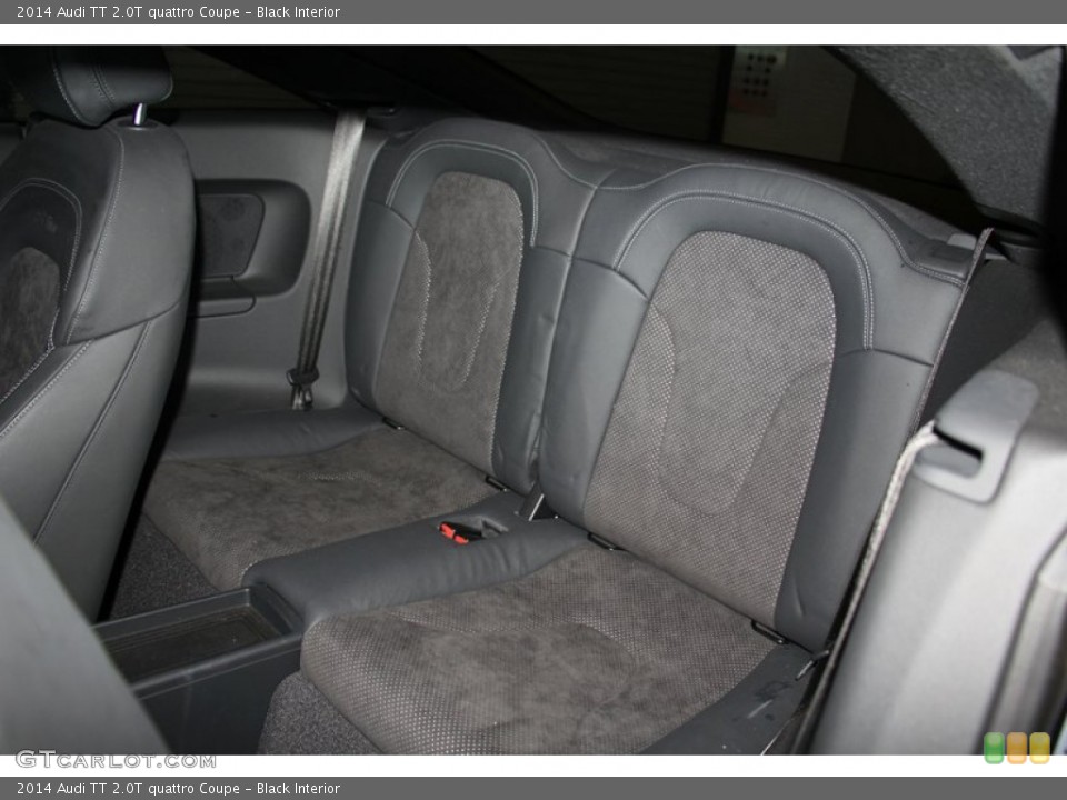 Black Interior Rear Seat for the 2014 Audi TT 2.0T quattro Coupe #98207622