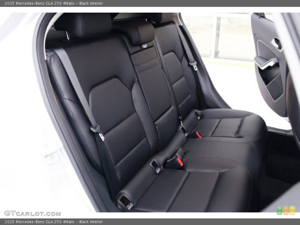 Black Interior Rear Seat for the 2015 Mercedes-Benz GLA 250 4Matic #98222051