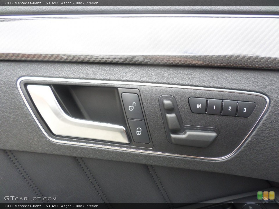 Black Interior Controls for the 2012 Mercedes-Benz E 63 AMG Wagon #98222285