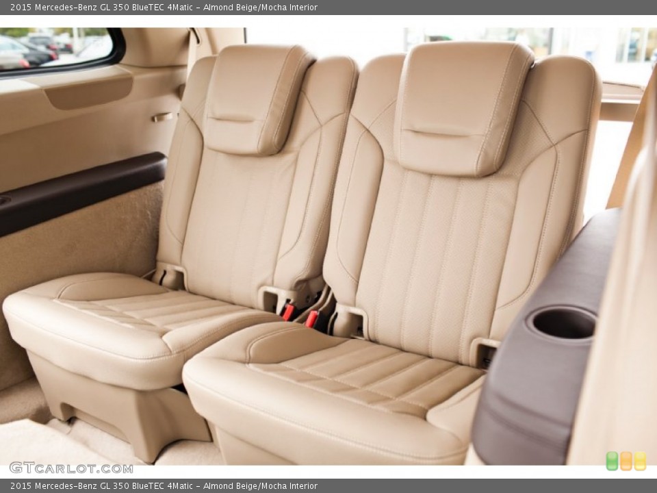 Almond Beige/Mocha Interior Rear Seat for the 2015 Mercedes-Benz GL 350 BlueTEC 4Matic #98222435