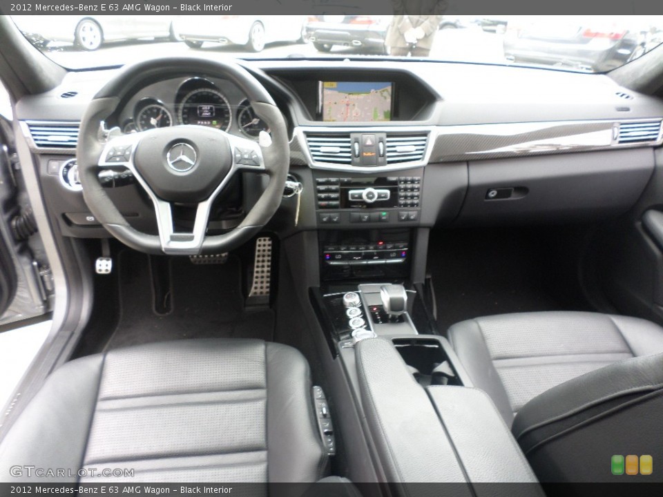 Black Interior Dashboard for the 2012 Mercedes-Benz E 63 AMG Wagon #98222678